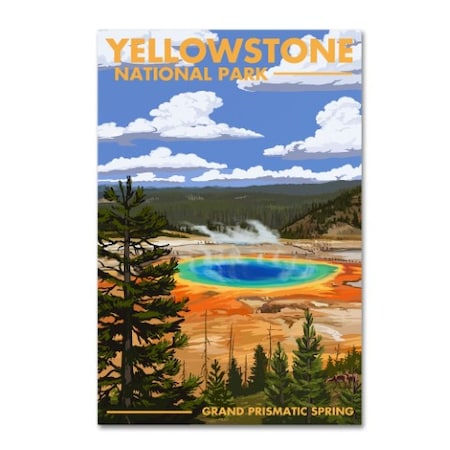 Trademark Fine Art Lantern Press 'National Park 14' Canvas Art, 16x24 ALI9329-C1624GG